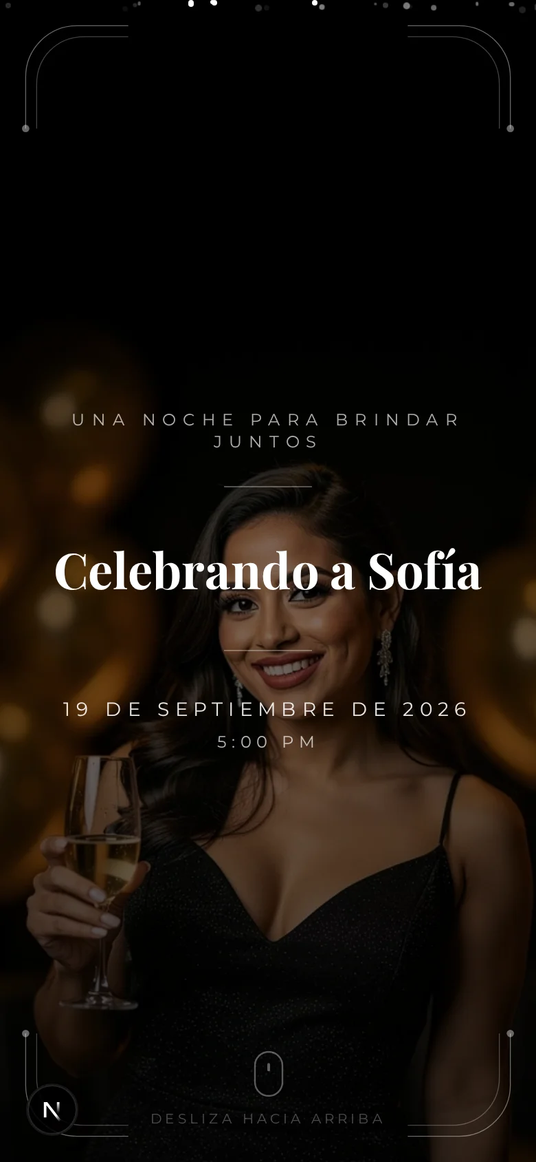 Cumpleaños Elegante
